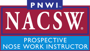 NACSW Prospective Nose Work Instructor badge